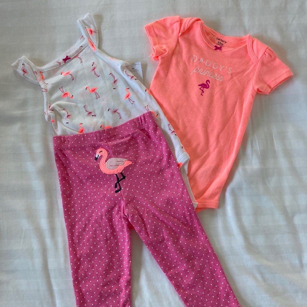 Carter’s 3 Piece Bodysuits and Pants